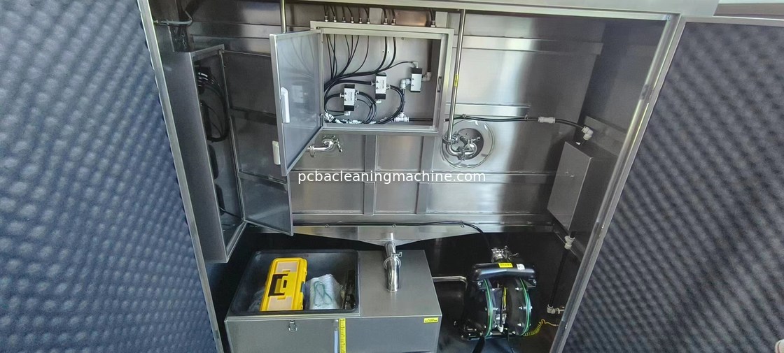 360° डबल साइड स्प्रे रॉड के साथ 80L स्टेंसिल वाशिंग डिवाइस