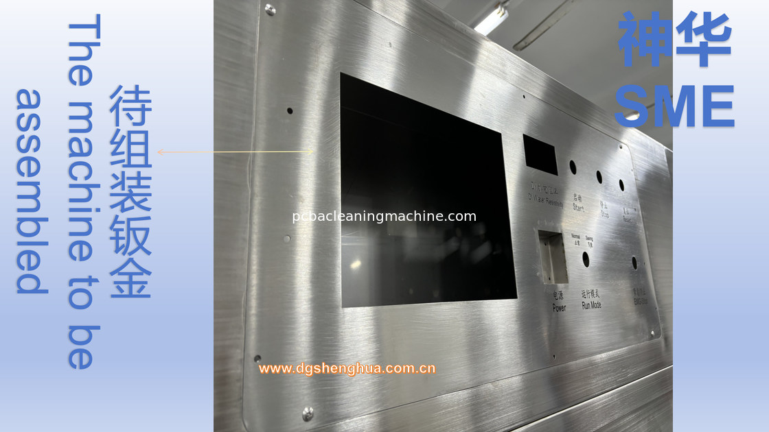 SUS304 LEIDEN van de de Nevelwas van het roestvrij staalkader Mini en LUF van Micro- LEIDEN PCB met in Lijn Schoonmakend Systeem