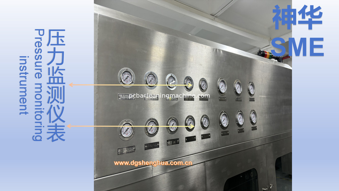 SUS304 LEIDEN van de de Nevelwas van het roestvrij staalkader Mini en LUF van Micro- LEIDEN PCB met in Lijn Schoonmakend Systeem