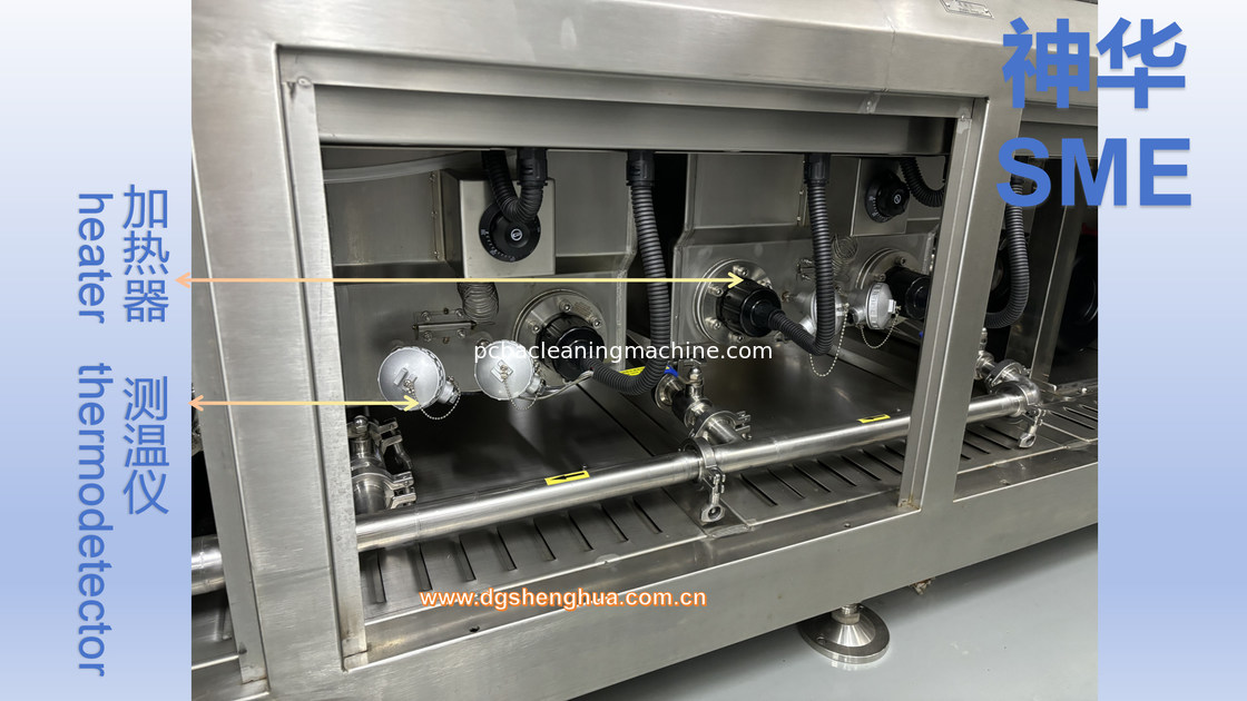 SUS304 LEIDEN van de de Nevelwas van het roestvrij staalkader Mini en LUF van Micro- LEIDEN PCB met in Lijn Schoonmakend Systeem