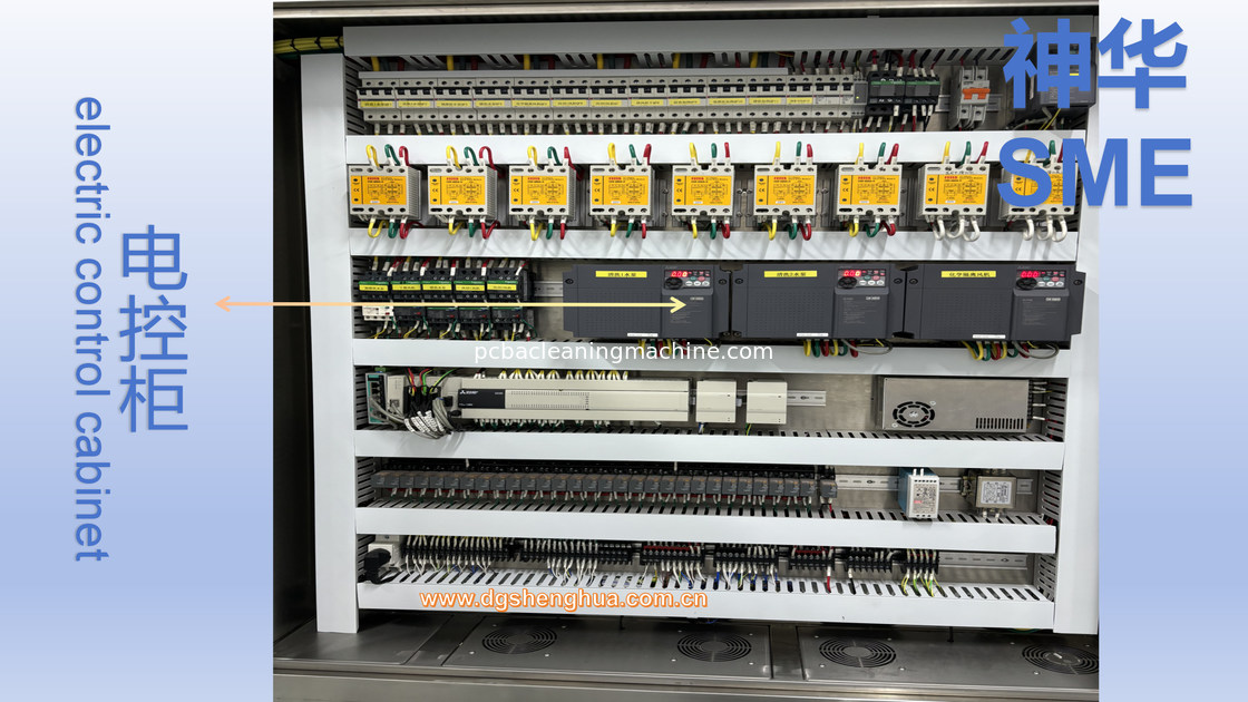 SUS304 LEIDEN van de de Nevelwas van het roestvrij staalkader Mini en LUF van Micro- LEIDEN PCB met in Lijn Schoonmakend Systeem