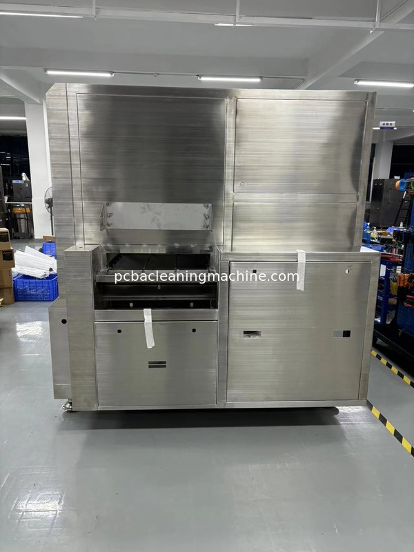 AC380V/3p/50/60Hz PCB 조립기 청소 기계, 컨베이어 순속 100-150cm/min