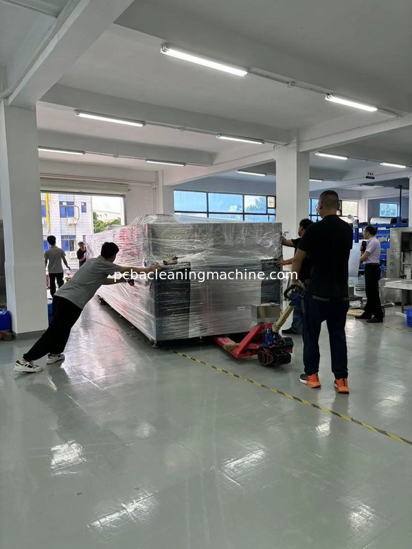 컨베이어 스프레이 타입 반도체 청소 기계, 필터 0.01umx1pcs, 크기 600mm, 전압 380V