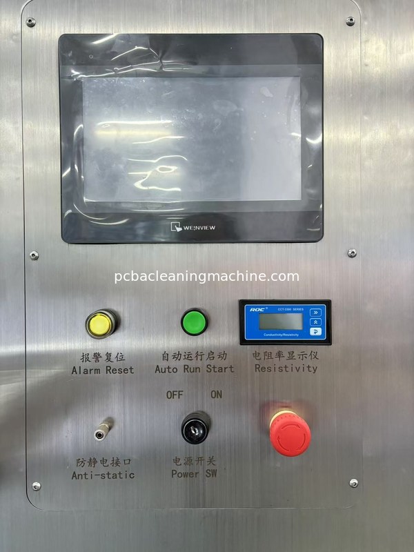 Ο τύπος batch PCBA πλένει με ψεκασμό deflux τη μηχανή με 3 πολλαπλές ψεκασμού 2 PCBA στρώματα γραφείων καλαθιών 1wash