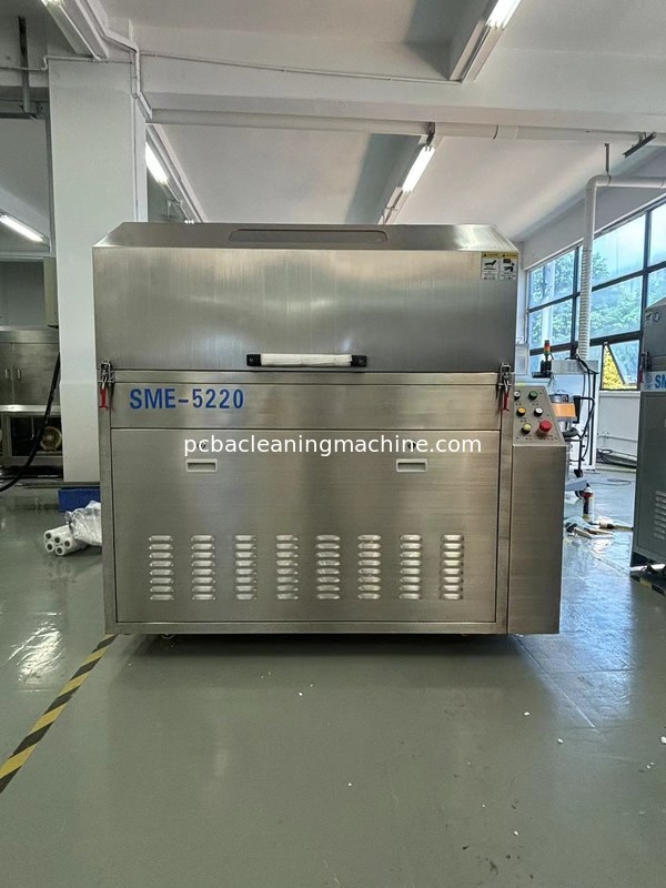 Onda SME-5220 que solda Oven Synthetic Pallet Alumiun Pallet, máquina de limpeza residual do fluxo de aço inoxidável da pálete