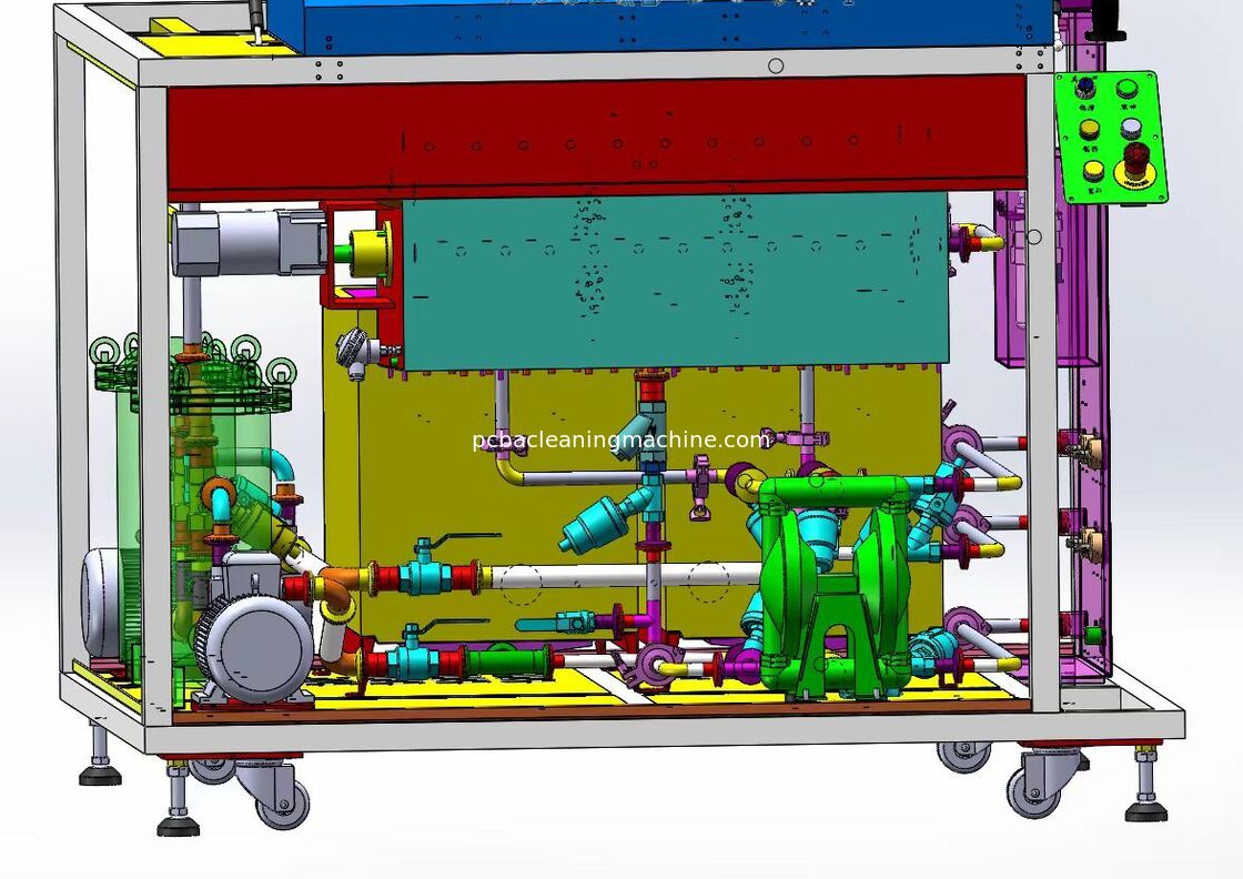 세탁 바구니 크기 Φ1500mm 3개의 스프레이 막대에서 깨끗한 액체 스프레이 상단 하단 전면 청소 바구니가 청소 중 회전 건조 시간 5~15분