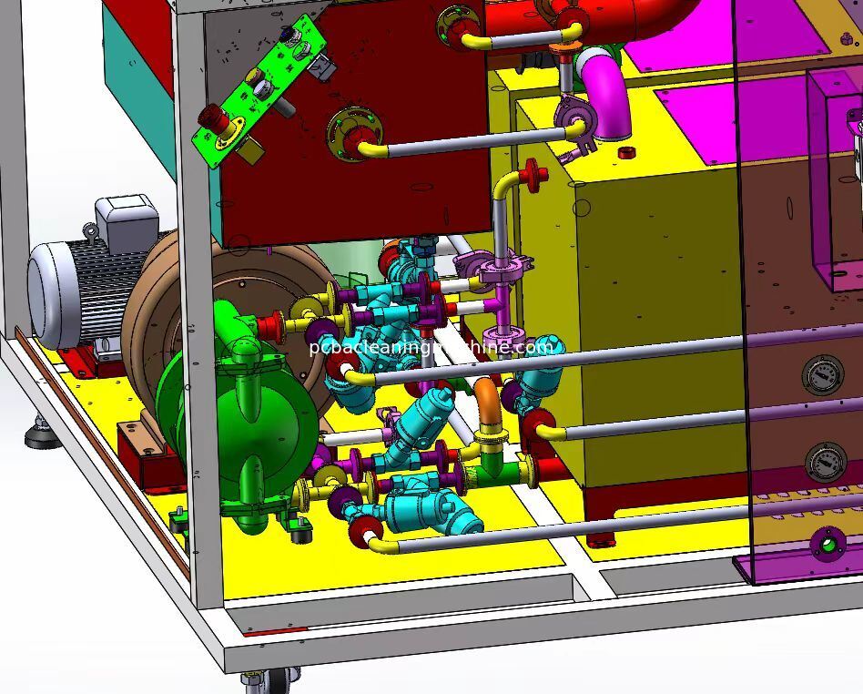 Машина для чистки поддонов с температурой комнаты до 99 °C с автоматической функцией и кислотным химическим очистительным средством для чистки