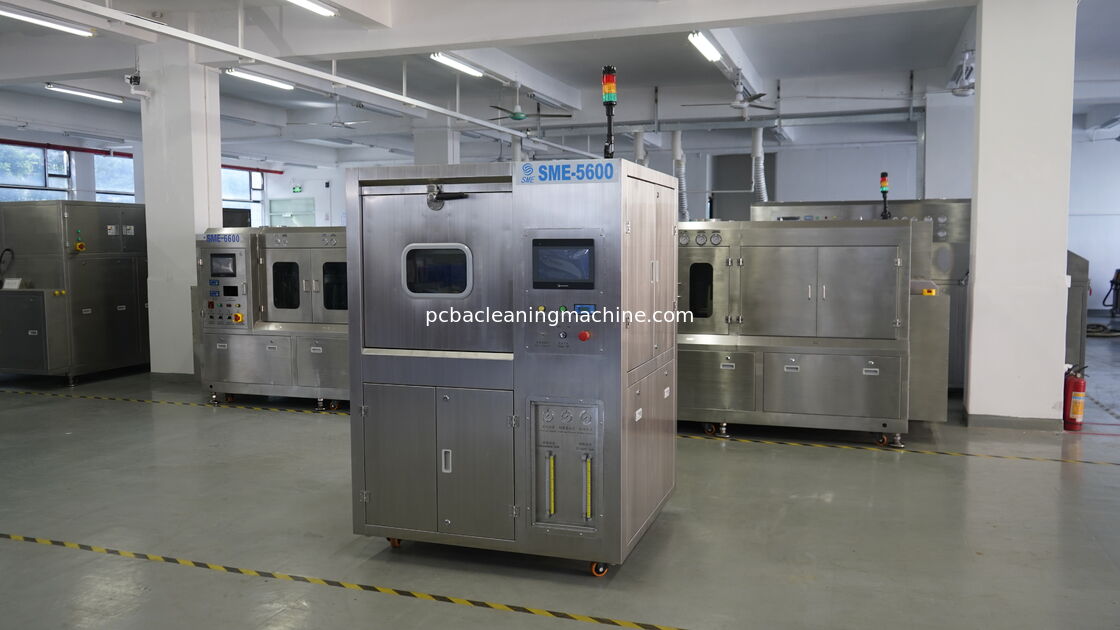 Remove Stains On PBCA Using A Chemical Cleaning Agent PCB Cleaning Machine SME -5600T PCBsize 330x250mm As Max Cleaning Solution