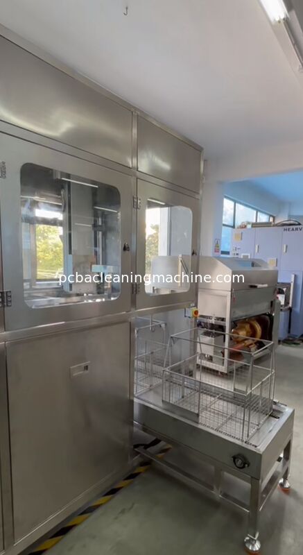 SME-3048  Pass Through Ultrasonic Cleaning Machine  Automatic Loading And Unloading Hot Air Drying