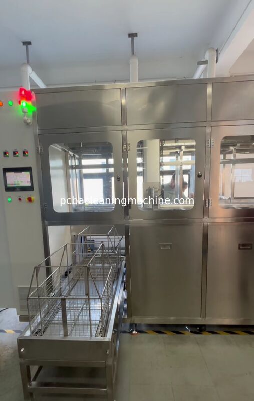 SME-3048  Pass Through Ultrasonic Cleaning Machine  Automatic Loading And Unloading Hot Air Drying
