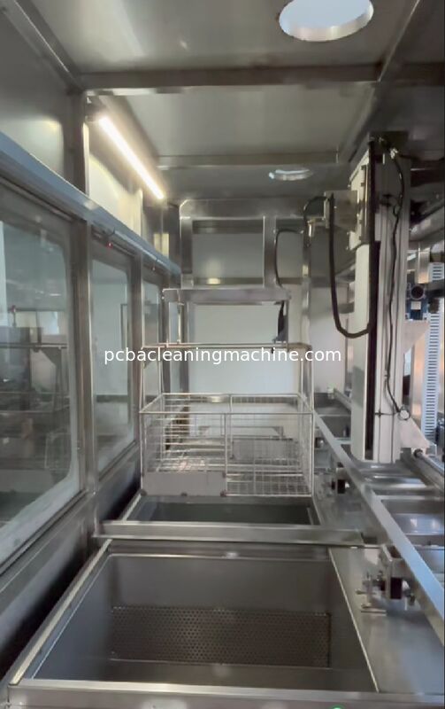 SME-3048  Pass Through Ultrasonic Cleaning Machine  Automatic Loading And Unloading Hot Air Drying
