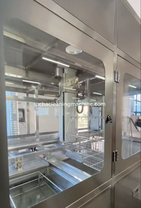 SME-3048  Pass Through Ultrasonic Cleaning Machine  Automatic Loading And Unloading Hot Air Drying
