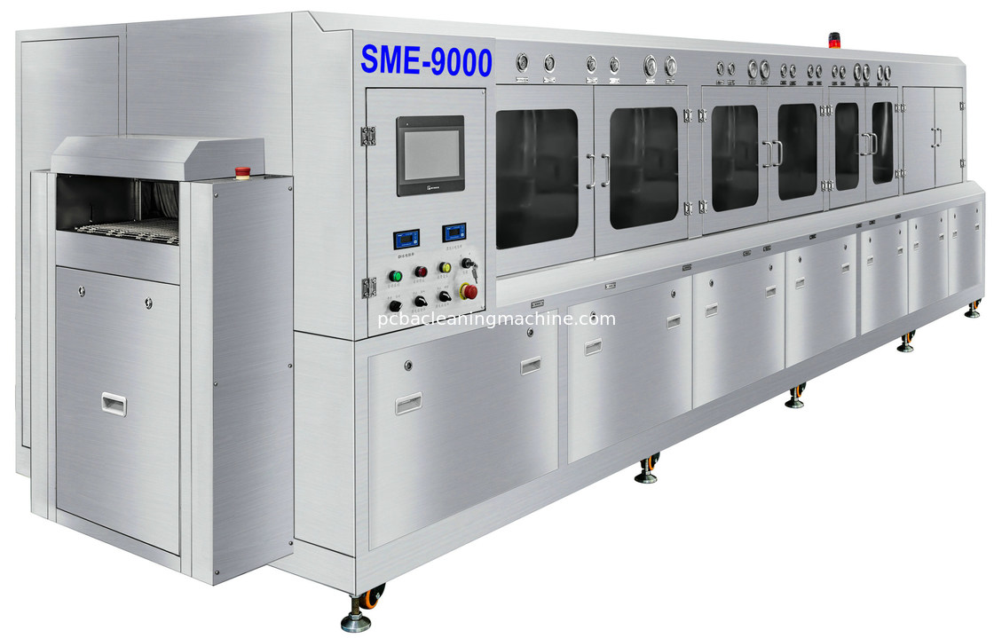 DI Water PCBA في نظام تنظيف الرش بالرش لتدفق الماء القابل للذوبان PCBA