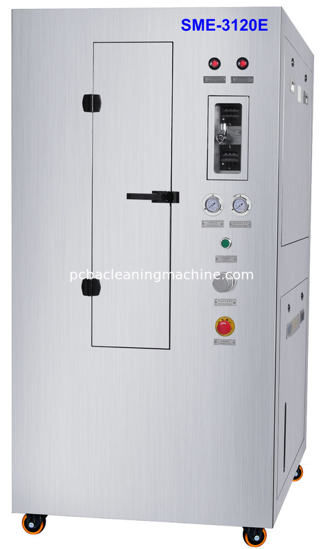 SME-3120E 솔더 페이스트 및 적색 접착제용 비표준 sus304 스테인레스 스틸 공압 스텐실 세척 시스템