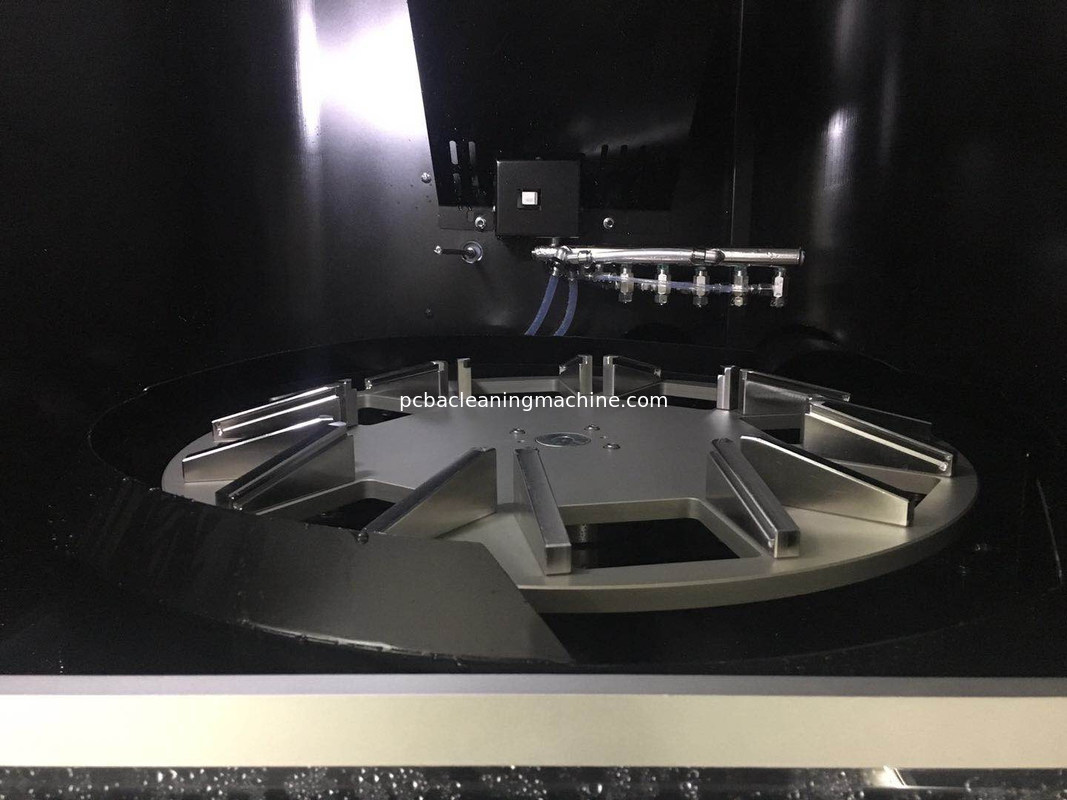 Camera Lens Micro Dusts Semiconductor Cleaning Machine Di Water 2-Fluid Spray Cleaning Machine