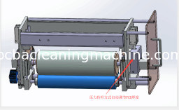 솔더 페이스트 인쇄 전에 SMT 라인 용 라인 먼지 청소 기계의 350mm 너비 PCB