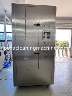 Machine Net Weight About 550KG Automatic Screen Cleaning Machine Stainless Steel Frame ABS Panels Cleaning Box Capacity 80L